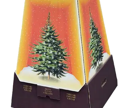 Коробка для елки Фабрика упаковки в Москве - производство гофротары “ГофроМир” фото